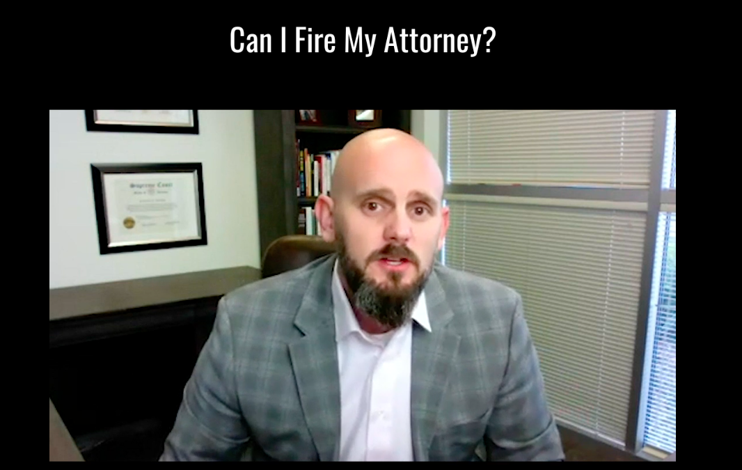 can i fire my attorney josh wood
